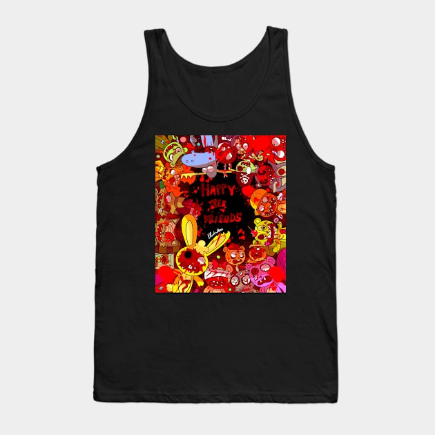 Happy tree friends horror Tank Top by Klaudiapasqui 96